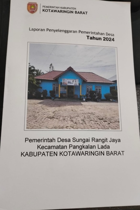 LPPD Desa SUngai Rangit Jaya TAhun 2024